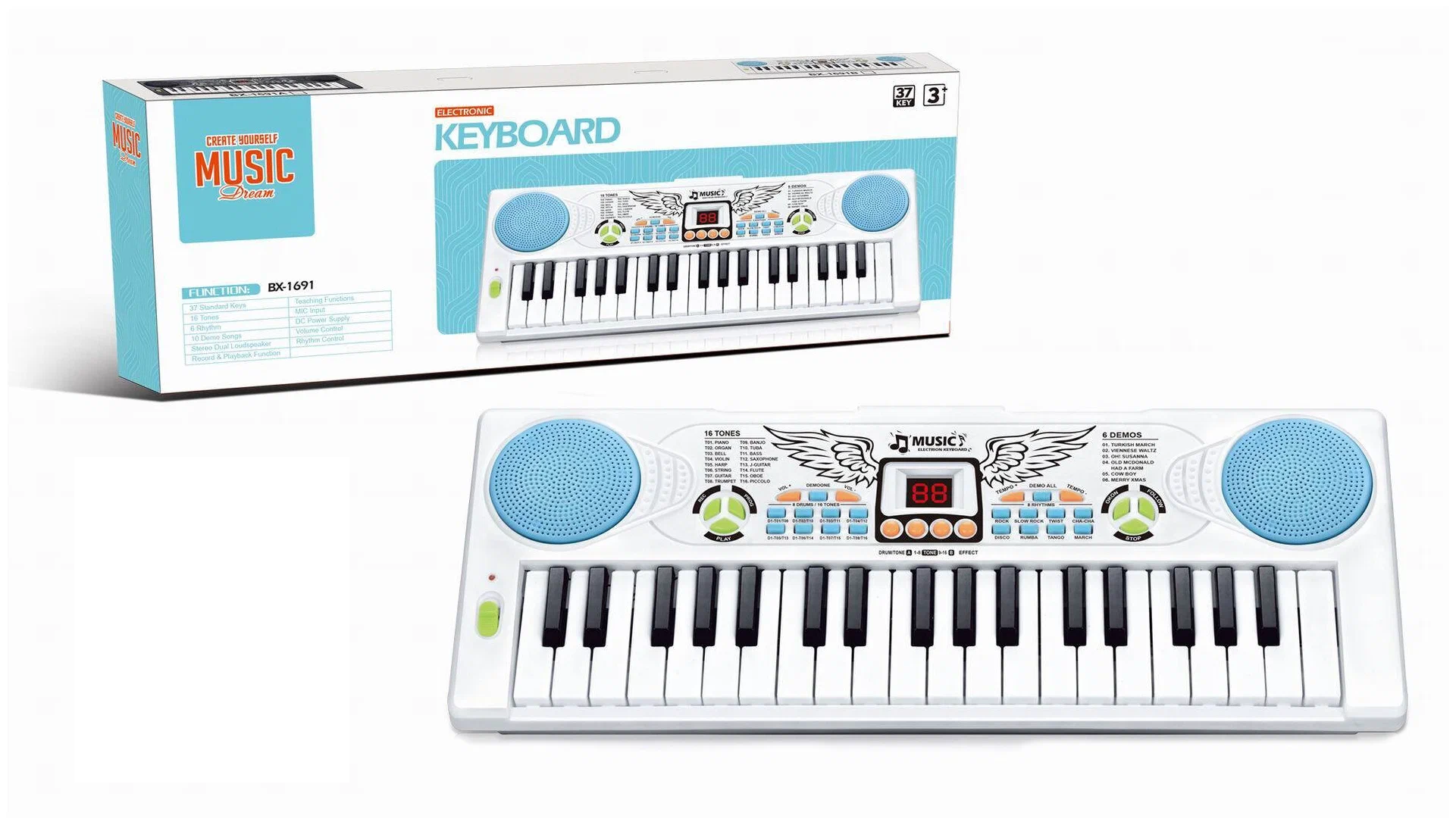 Синтезатор KeyBoard BX1691B - КупиМама в городе Москва / kupimama.ru