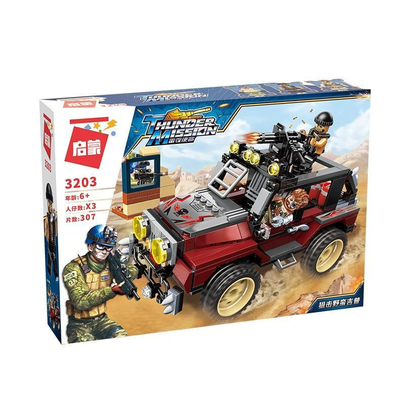 Конструктор Qman Thunder Mission Block Armed Jeep 307дет. 3203 - КупиМама в городе Москва / kupimama.ru